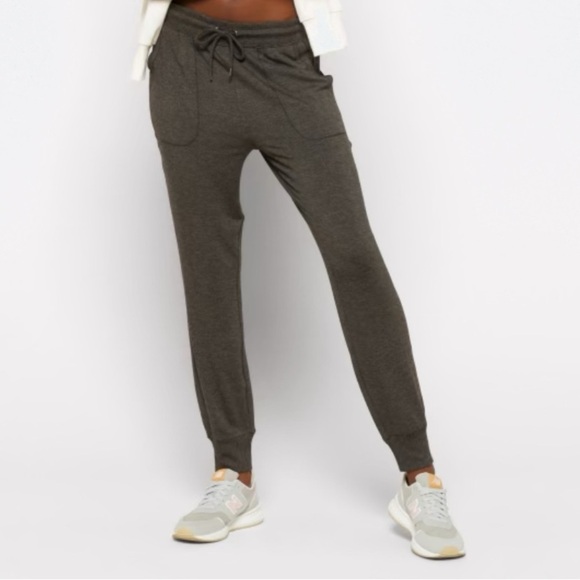 Splendid Women's Jogger Pants in Dark Gray - Picture 1 of 8